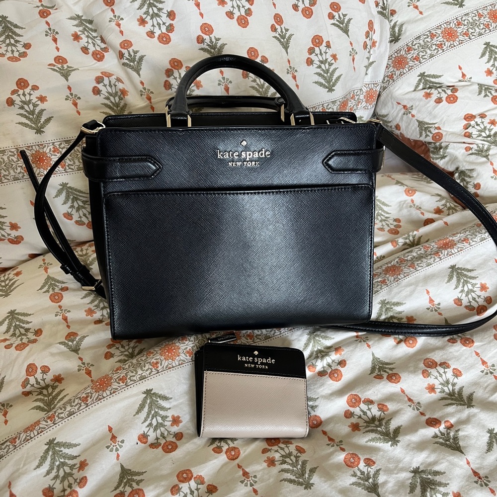 Kate Spade purse & wallet - like new